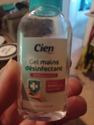 Gel mains désinfectant
