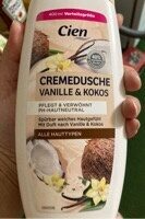 Vanille-Kokos-Dusche