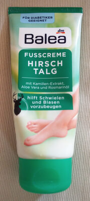 Fußcreme Hirschtalg