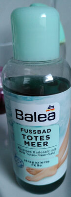 Fussbad Totes Meer