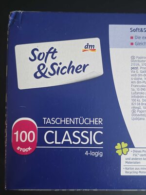 Taschentücher Classic 4-Lagig