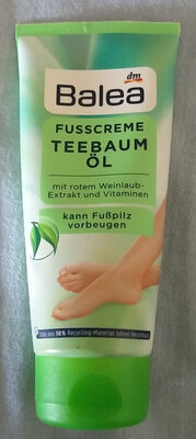 Fußcreme Teebaumöl