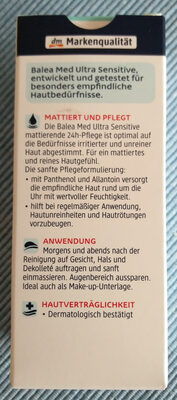 Ultra Sensitive mattierende 24h-Pflege (für unreine Haut)