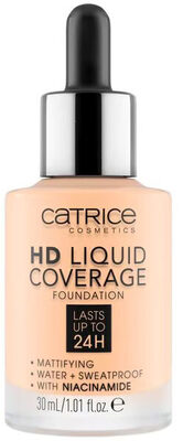 Catrice HD 002 Porcelain Beige Liquid Coverage Foundation