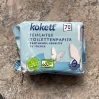 Feuchtes Toilettenpapier