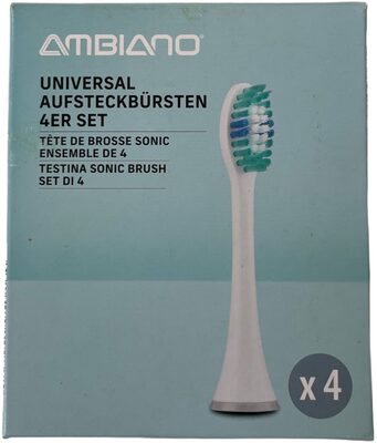 Universal Aufsteckbürsten 4er Set (kompatibel mit Philips Sonicare)