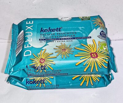 Feuchtes Toilettenpapier Deluxe - Hamamelis-Extrakt