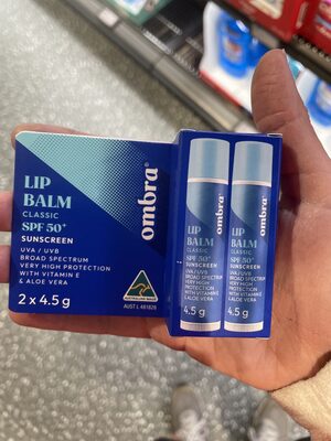 Lip balm classic spf 50+ sunscreen