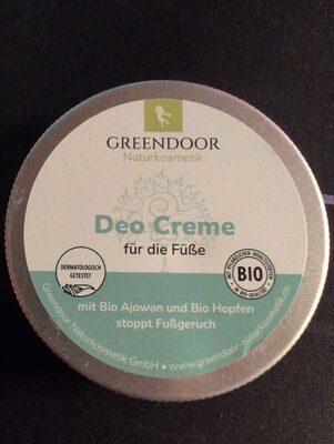 Deo Creme für die Füße
