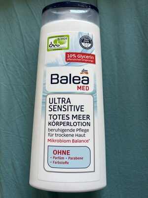 Ultra Sensitive Totes Meer Körperlotion