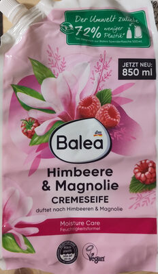 himbeere & magnolia cremeseife