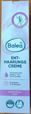 Enthaarungscreme