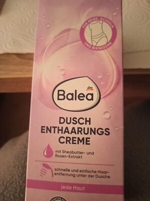 Duschenthaarungscreme