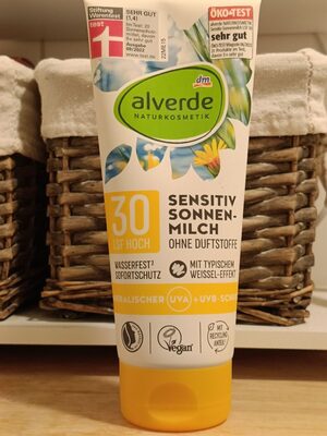 Sensitiv Sonnenmilch ohne Duftstoffe