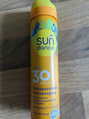 Transparentes Sonnenspray Sport 30