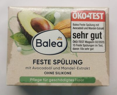 Balea Feste Spülung, Avocadoöl, Mandelextrakt