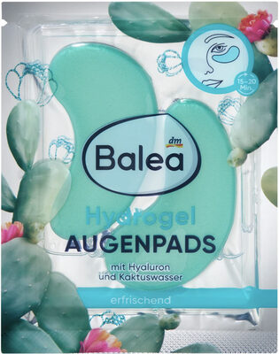 Patchs contour des yeux Hydrogel - eau de cactus