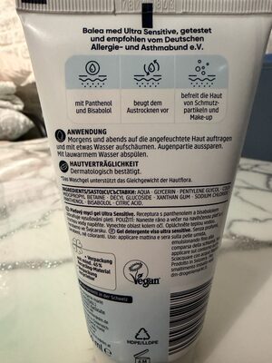 Ultra Sensitive Waschgel