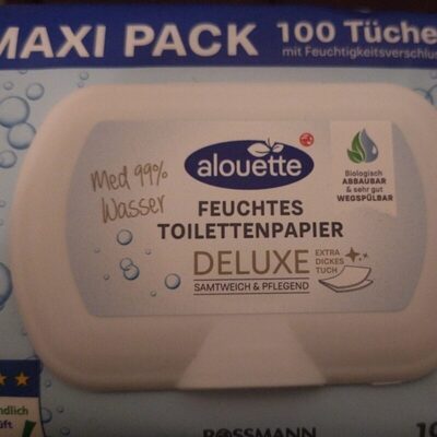 Feuchtes Toilettenpapier