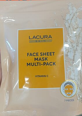 Masque visage en tissu pack multiple