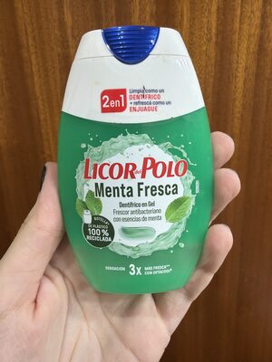Dentífrico en Gel Menta Fresca