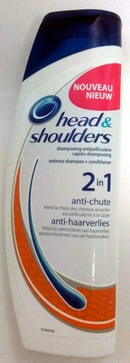 Shampooing antipelliculaire + après-shampooing 2 in 1 anti-chute