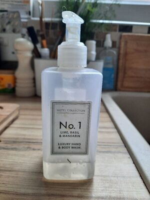 No. 1 Lime, Basil & Mandarin luxury hand & body wash