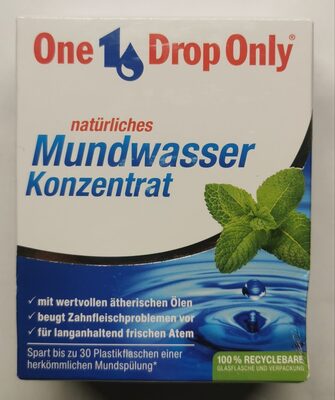Mundwasser Konzentrat