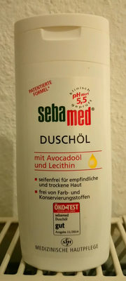 Duschöl mit Avocadoöl und Lecithin