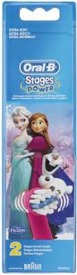 Oral-B Refill Tannbørste Kids Frozen 2pk