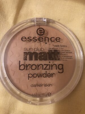 Sun matt bronzing powder