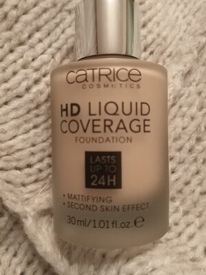 Catrice HD 010 Light Beige Liquid Coverage Foundation