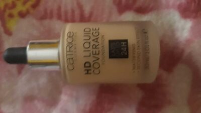 Catrice HD 020 Rose Beige Liquid Coverage Foundation