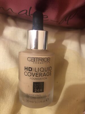 Catrice HD 040 Warm Beige Liquid Coverage Foundation