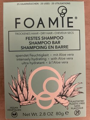 Festes Shampoo mit Aloe vera