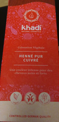 Henné pur cuivré