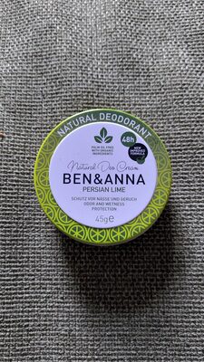 Ben & Anna Persian Lime Deodorantcrème in Blik
