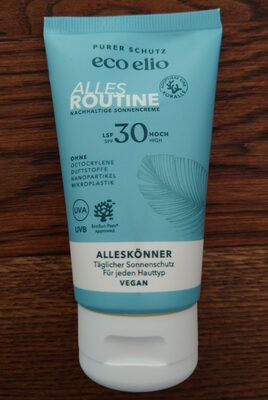 Alles Routine nachhaltige Sonnencreme