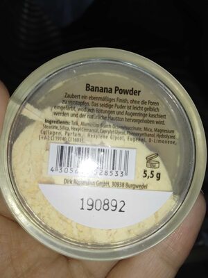 Banana powder