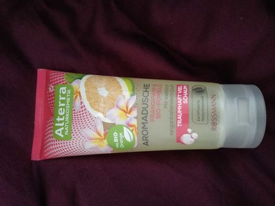 Aromadusche frangipani & bio-pomelo