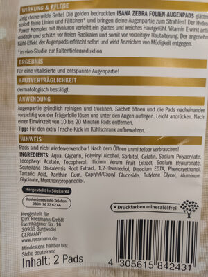 Folien-Augenpads