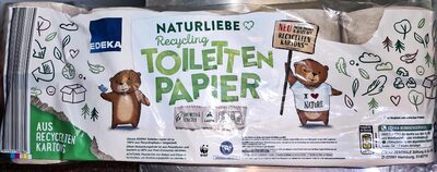 Toilettenpapier Recycling 4-lagig