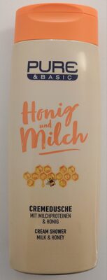 Cremedusche Honig und Milch