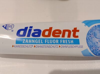 diadent Zahngel Fluor Fresh