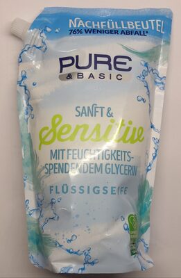 Flüssigseife sanft & sensitive Nachfüllbeutel