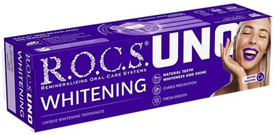 Rocs Uno Hızlı Beyazlatıcı Diş Macunu