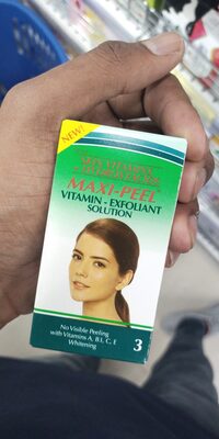 vitamin exfoliant solution