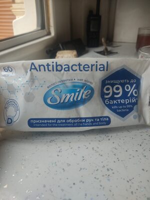 Smile Antibacterial D-Panthenol Islak Mendil 60’lı