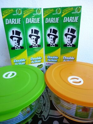 DARLIE DOUBLE ACTION 2X250G Percuma Segar 1 Bekas Kaca