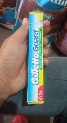 Gillette guard shaving cream